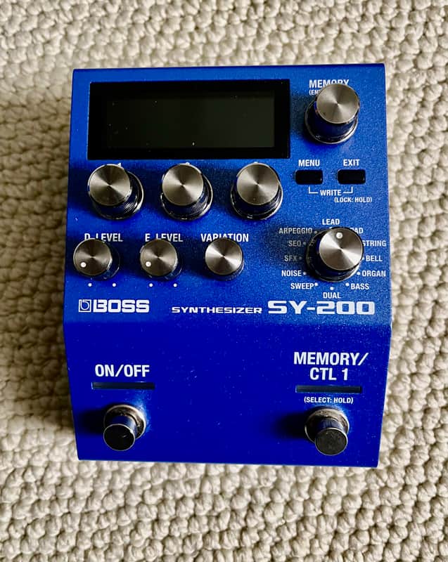 Boss SY-200 Synthesizer 2021 - Present - Blue | Reverb
