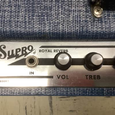 Supro 1650RT Royal Reverb 2015 - Present - Blue Rhino image 7