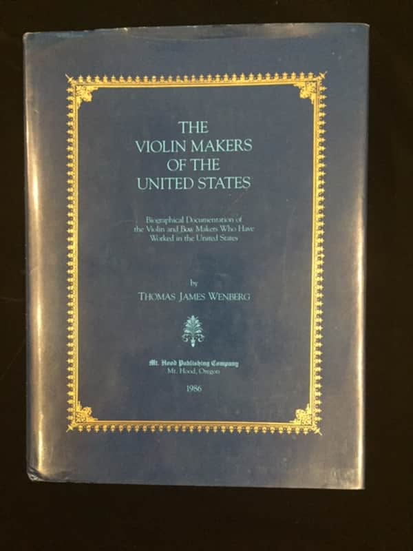 Violin Makers of the United States by James Wenberg image 1