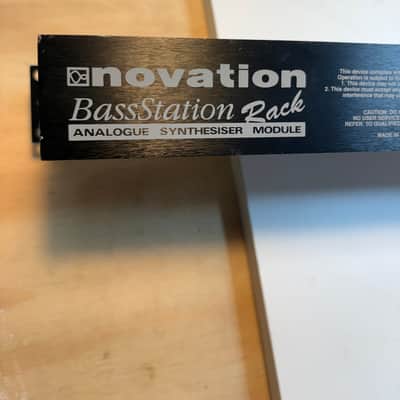 Novation Bass Station Rack Monophonic Synthesizer 1994 - Black Analog Synth MIDI CV Converter image 13