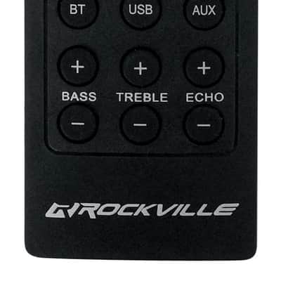 Rockville BASS PARTY 10 Karaoke Machine System Party Speaker w/Mic+Tablet Stand image 12