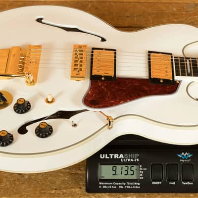 Epiphone Inspired by Gibson Custom Alex Lifeson 1976 ES-355 | Alpine White image 8