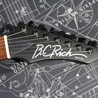 BC Rich Warlock Custom shop made in USA 7 string electric guitar image 5