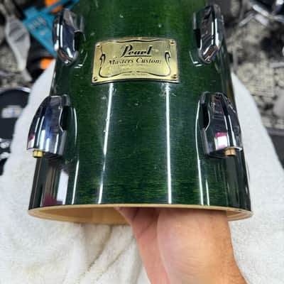 Pearl 8’’x 8’’ Pearl masters custom 1996 - Emerald mist. image 2