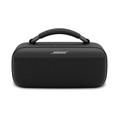 Bose NEW Bose SoundLink Max Portable Speaker, Large Waterproof Bluetooth Speaker, Up to 20 Hours of Battery Life, USB-C, Built-in 3.5mm AUX Input, Black + H&A 3' Aux Cable image 8