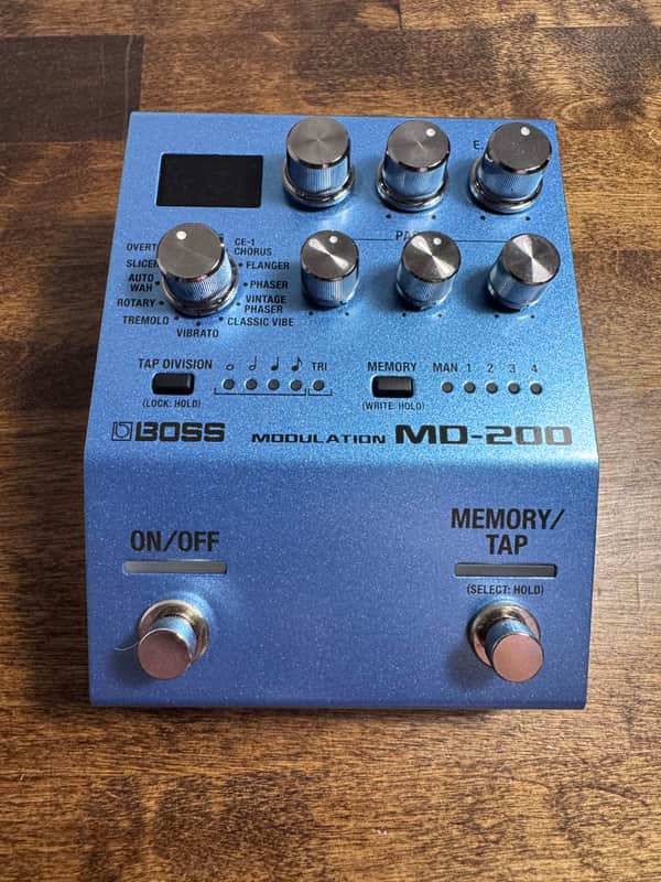 Boss MD-200 Modulation Multi-Effect 2019 - Present - Blue image 1