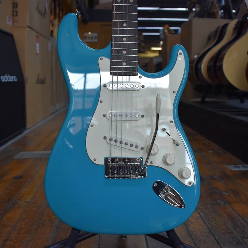 Tom Anderson Guitarworks Custom Icon Classic Taos Turquoise w/Padded Gig Bag image 1