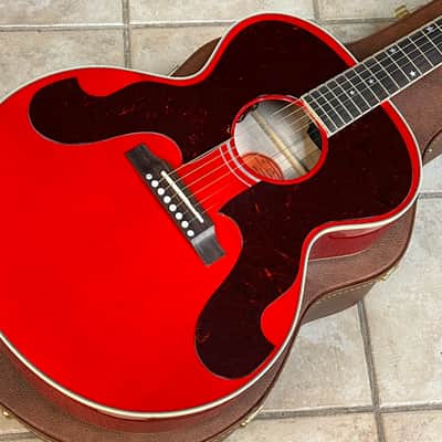 2025 Gibson Custom Everly Brothers J-180 Acoustic Guitar Cherry Red image 1