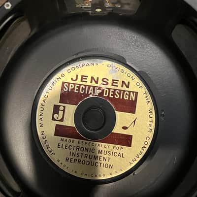 Harmony 525 Vintage Tube Guitar Amp. Original Jensen 15” Speaker. 1967 - Black image 10