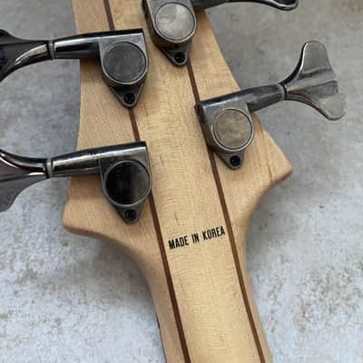 Samick Greg Bennett DB-4 - Electric Bass Guitar - Made in Korea - Active Pickups image 6
