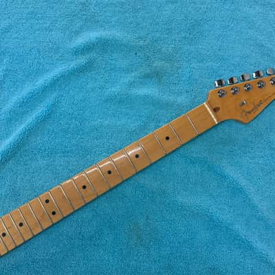 Fender Shawbucker American Professional Stratocaster Strat Neck w tuners 22 Fret USA 2017 Maple image 2