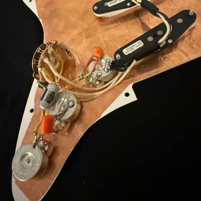 Seymour Duncan SSL-1 Vintage Staggered Strat Pickups with FREE Pure White Covers - White image 4