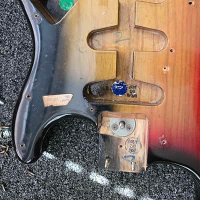 1977 Fender Stratocaster Sunburst Electric Guitar w/ Original Case image 18