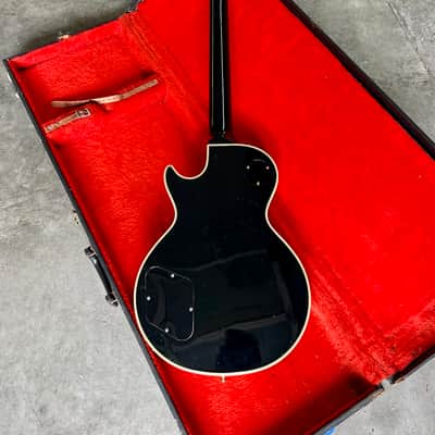 Greco EG-600 Custom 1987 Black beauty original vintage MIJ Fuji Gen Les paul single cut Japan EGC image 13