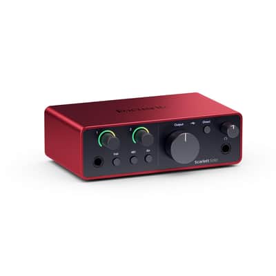 Focusrite Scarlett Solo (4th Gen) USB Audio Recording Interface for Mac/Windows image 6