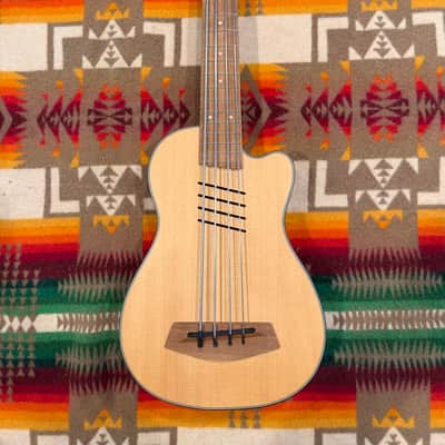 Kala SSMHG-C-HH FS Fretted Hutch Hutchinson Signature U-Bass with Bag 2010s - Polyurethane Natural image 2