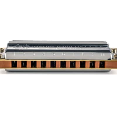 Hohner 2005/20 Marine Band Deluxe 10 Hole Diatonic Harmonica, Db Major - M200502 image 3