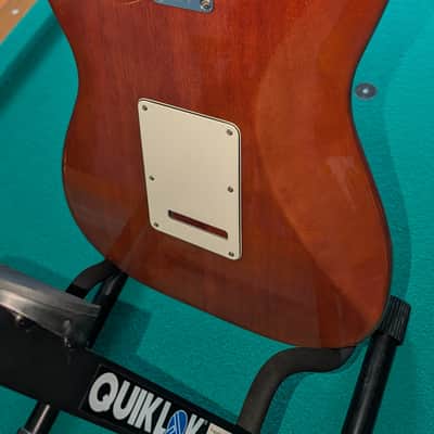 Fender Semi Hollow Stratocaster 2019 - AAA flame ice tea image 9