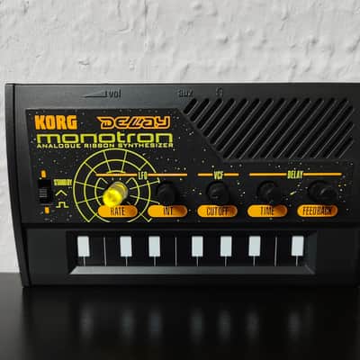 Korg Monotron DELAY Analog Ribbon Synthesizer 2011 - Present - Black image 3