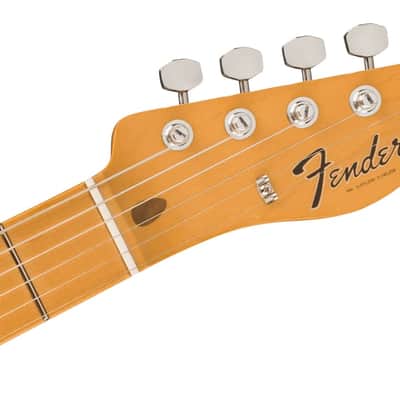 Fender Vintera II '60s Telecaster Thinline, Maple Fingerboard, Black image 4