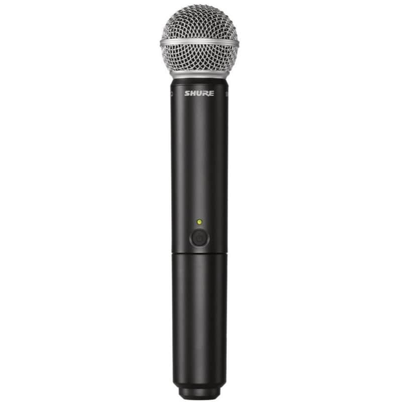 Shure BLX2/SM58 Handheld Wireless SM58 Microphone Transmitter, Band H9, Open Box (Like New) image 1