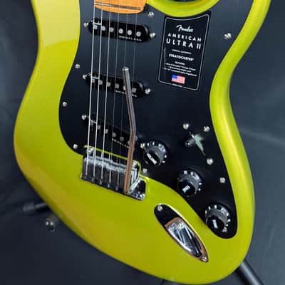 Fender American Ultra II Stratocaster Electric Guitar Solar Flare Finish w/ OHSC image 7