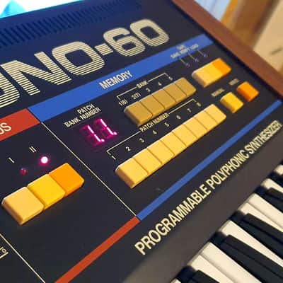 Roland Juno-60 61-Key Polyphonic Synthesizer β
RARE from Β΄80sβ
Synthesizer / Keyboard β
Cleaned & Full Checked image 15