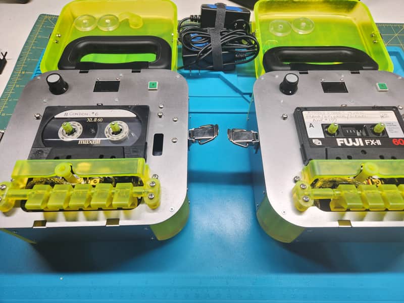 TWO Cassette Tape DJ decks - ooedotechnica image 1