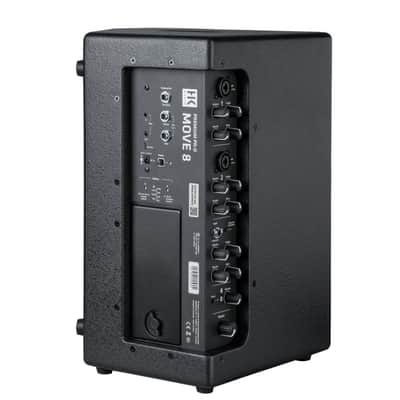 HK AUDIO MOVE 8 Rechargeable Bluetooth 4-Ch Dual Battery PA Speaker System (NEW DEMO) image 3