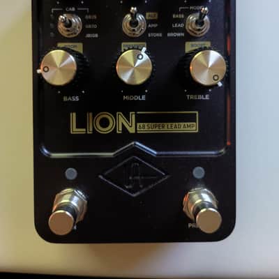 Universal Audio Lion '68 Super Lead Amp 2023 - Present - Black