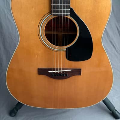 1967 Yamaha FG-180 Jumbo Dreadnought Natural image 8