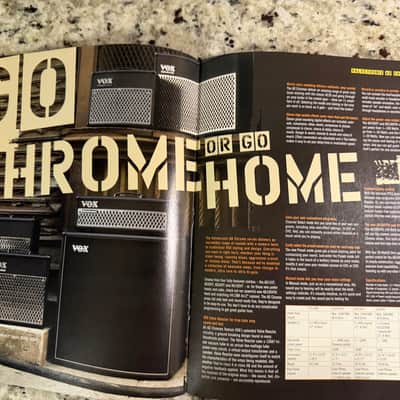 Vox Catalog 2006 AC15 AC 30 Custom Classic Wah Valvetronix Pedals image 5