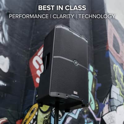 Mackie SRM V-Class Series, 15-Inch 2000W High-Performance Loudspeaker, Powered - Black (SRM215 V-Class) image 3