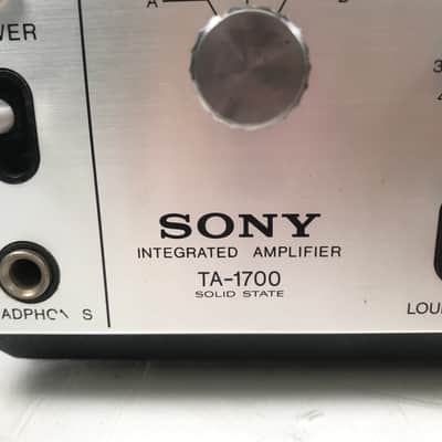 Sony TA-1700 Stereo Integrated Solid State Amplifier image 5
