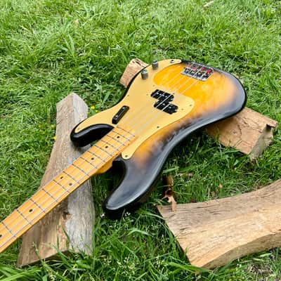 Vintage Fender Fullerton 1982 -1957 Reissue Precision Bass 1st Year image 9