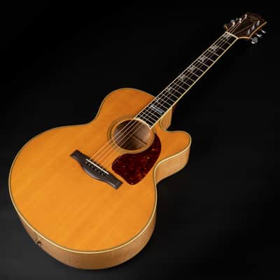 1989 Santa Cruz F-131 - Natural | USA Vintage Small Jumbo F Model Acoustic Guitar Ex John Pearse Cutaway Pickup 46.5mm Bone Nut | CoA OHSC image 5