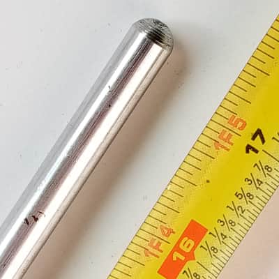Slingerland 3/8"x17"Straight Floor Tom Drum Leg Chrome Vintage 60s Sound King image 3