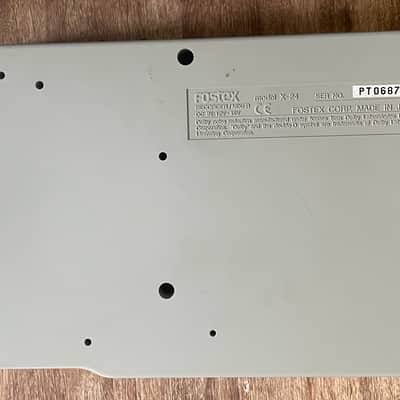 [Very Rare] Fostex X24 4 Track Cassette Multitracker Portastudio 1998 - Grey image 3