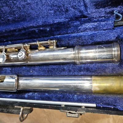 Armstrong 103 B-Foot Open-Hole Flute, with Case. USA. Very Good Condition image 8
