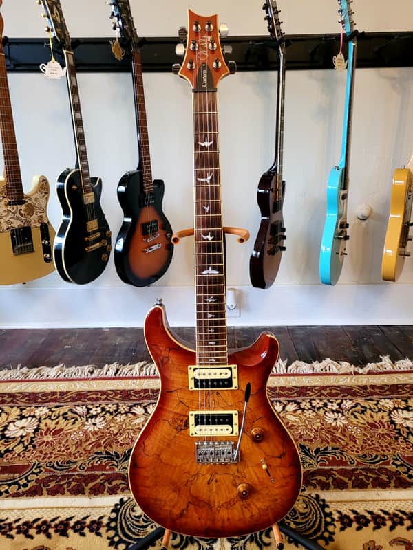PRS SE Custom 24 Spalted Maple | Reverb