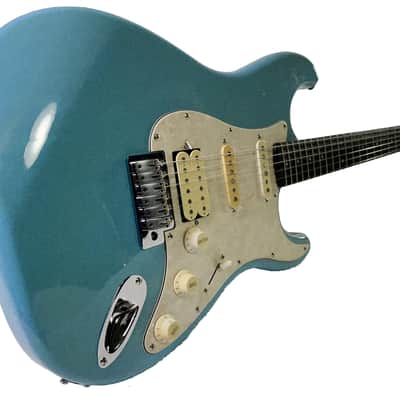 Optek Firelight 400 - Beginner Stratocaster Electric Guitar with Light-up Frets ! imagen 8