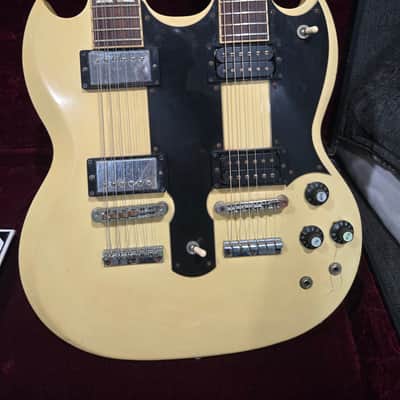Gibson Custom Shop Don Felder "Hotel California" EDS-1275 Double Neck (Signed, Aged) 2010 - Aged White image 2
