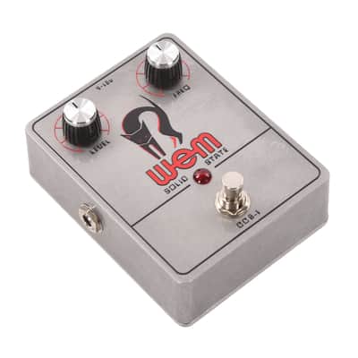 WEM CCB-1 Custom Handwired Boost Effects Pedal Silver image 2