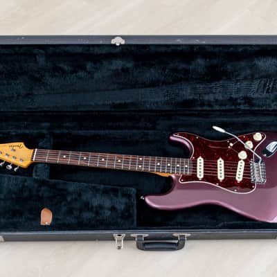 2013 Fender + MJT Stratocaster Partscaster Classic 60s Neck & Burgundy Mist Lacquer Body w/ Case image 23