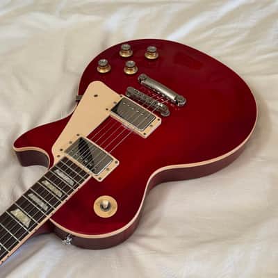 Gibson Les Paul Standard - Heritage Cherry Red - Eric Clapton, George Harrison "Lucy" Vibe - Free Pro Setup image 6