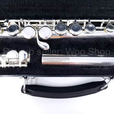Antigua Vosi Student Closed Hole Silver-plated FLUTE # FL2110 w/ Hard Carry Case image 3