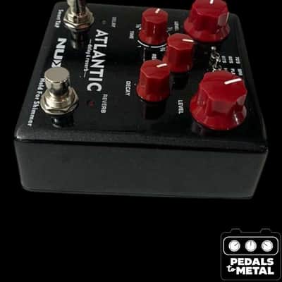 NuX NDR-5 Verdugo Series Atlantic Delay/Reverb 2018 - Black/Red - X18041 image 5