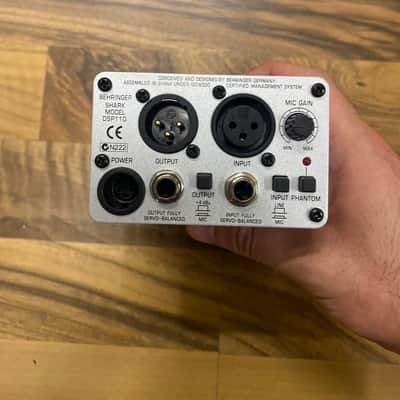 Behringer DSP110 Shark Feedback Destroyer (Discontinued) NOT FUNCTIONING – For Parts or Repair image 3
