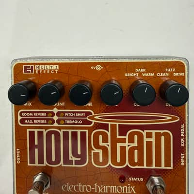 Electro Harmonix Holy Stain Reverb Pitch Shifter Tremolo EHX Guitar Effect Pedal image 3