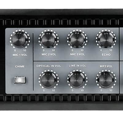 Rockville RCS2-320-6 320 Watt 6 Zone Stereo 70v Commercial Amplifier/Bluetooth image 10